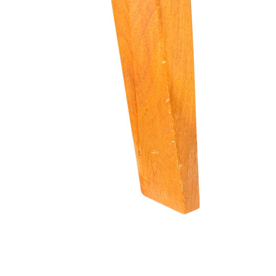 KZ007 カリモク　chitano レザー　オットマン　スツール黒　ブラック