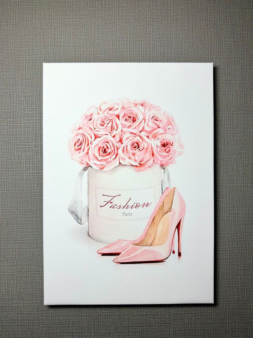 No.158木枠付きキャンバスアート　ブランドアートポスター　インテリア絵画