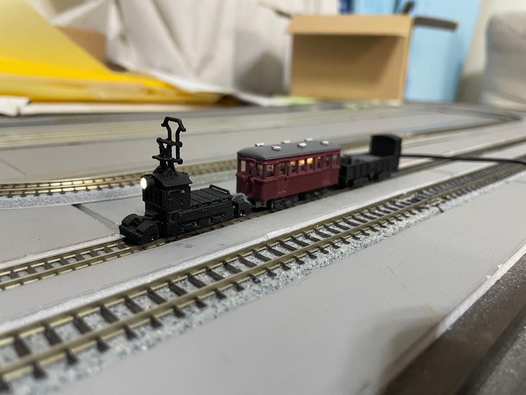 Nナロー 草軽電鉄の電機とホハとホトの編成