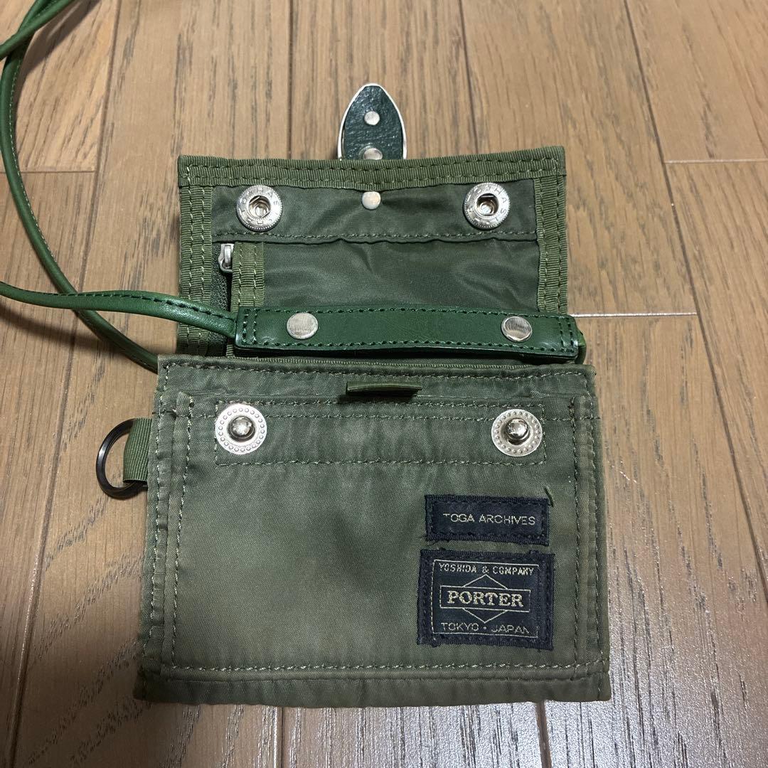 期間限定お値下げ！TOGA x PORTER SHOULDER WALLET