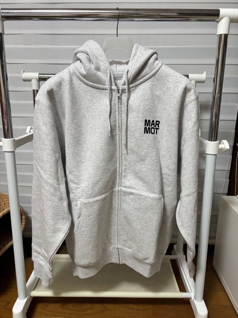 トップス MARMOT LOGO ZIP UP HOODIE 25SS-L2-03