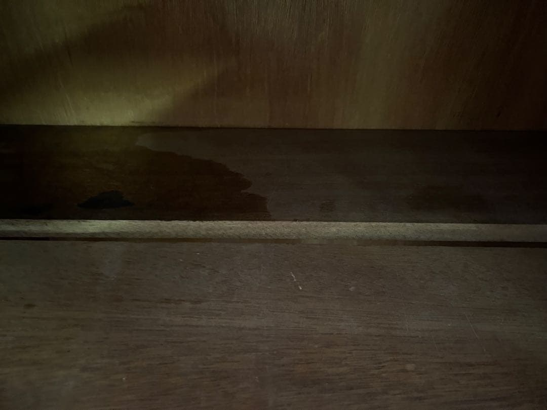 【O-1604】水屋 食器棚 飾り棚 キャビネット 昭和レトロ アンティーク