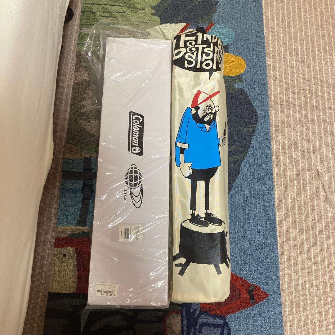 COLEMAN×YUSUKE HANAI×BEAMS ウッドテーブル