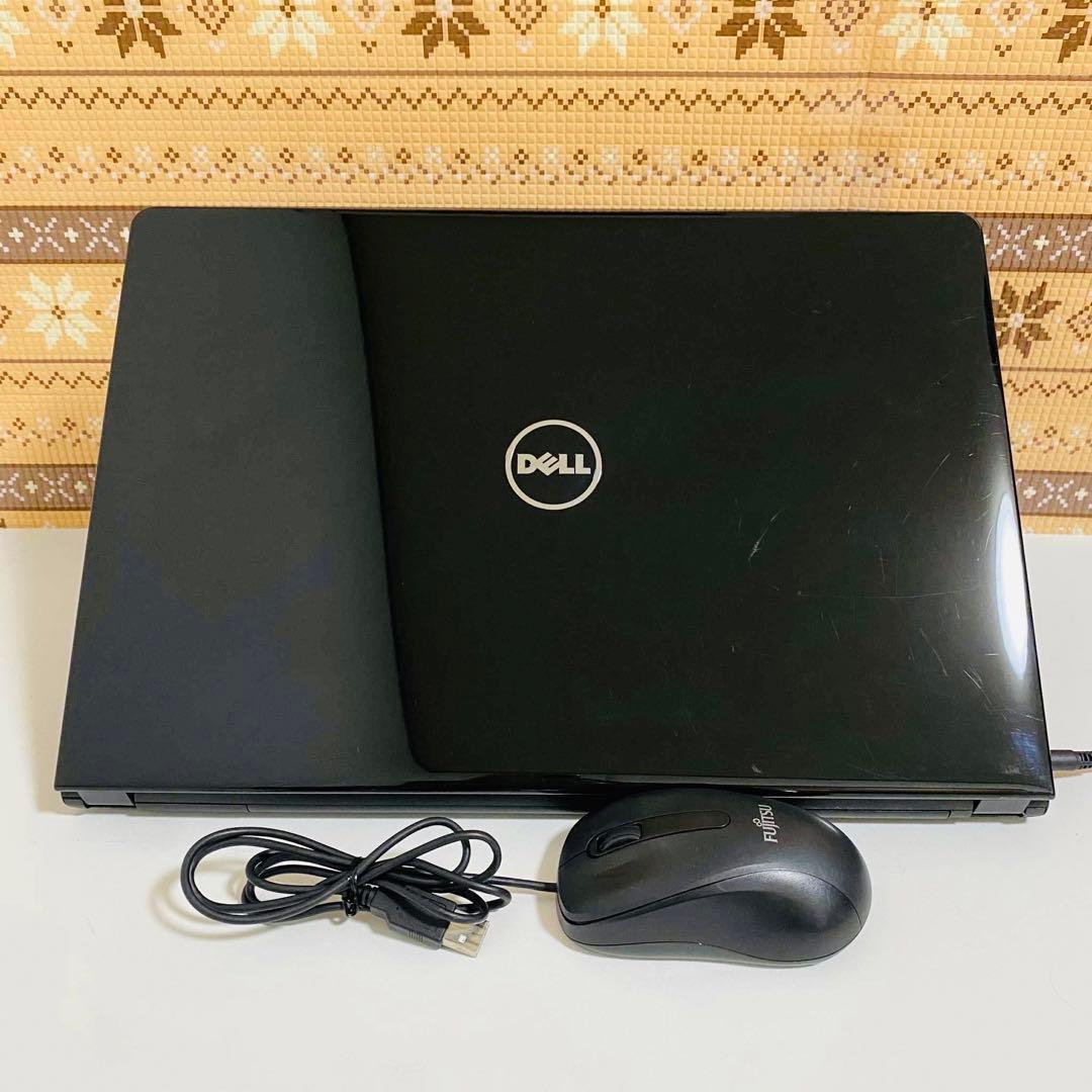 Y799 DellノートパソコンSSD高速WEBカメラWindows11オフィス