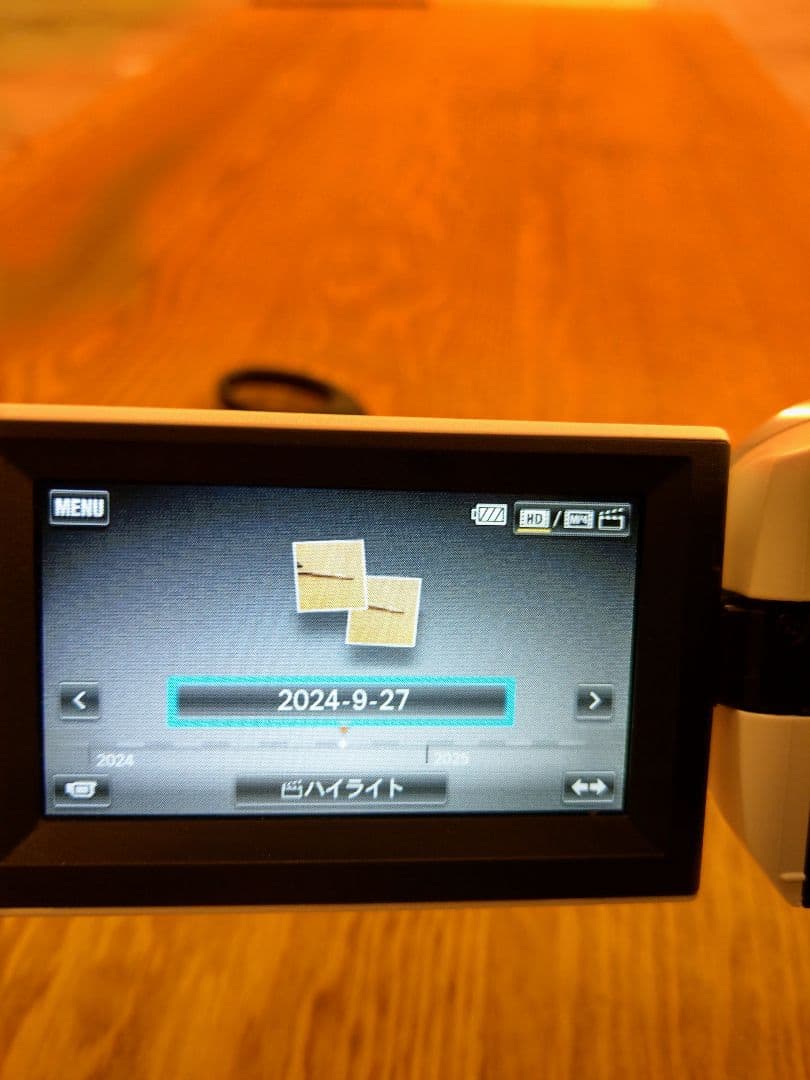 SONY HDR-CX470 ホワイト ビデオカメラ本体