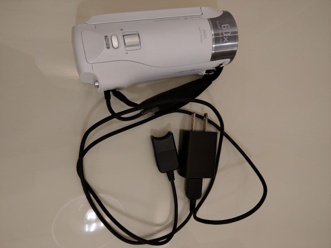 SONY HDR-CX470 ホワイト ビデオカメラ本体