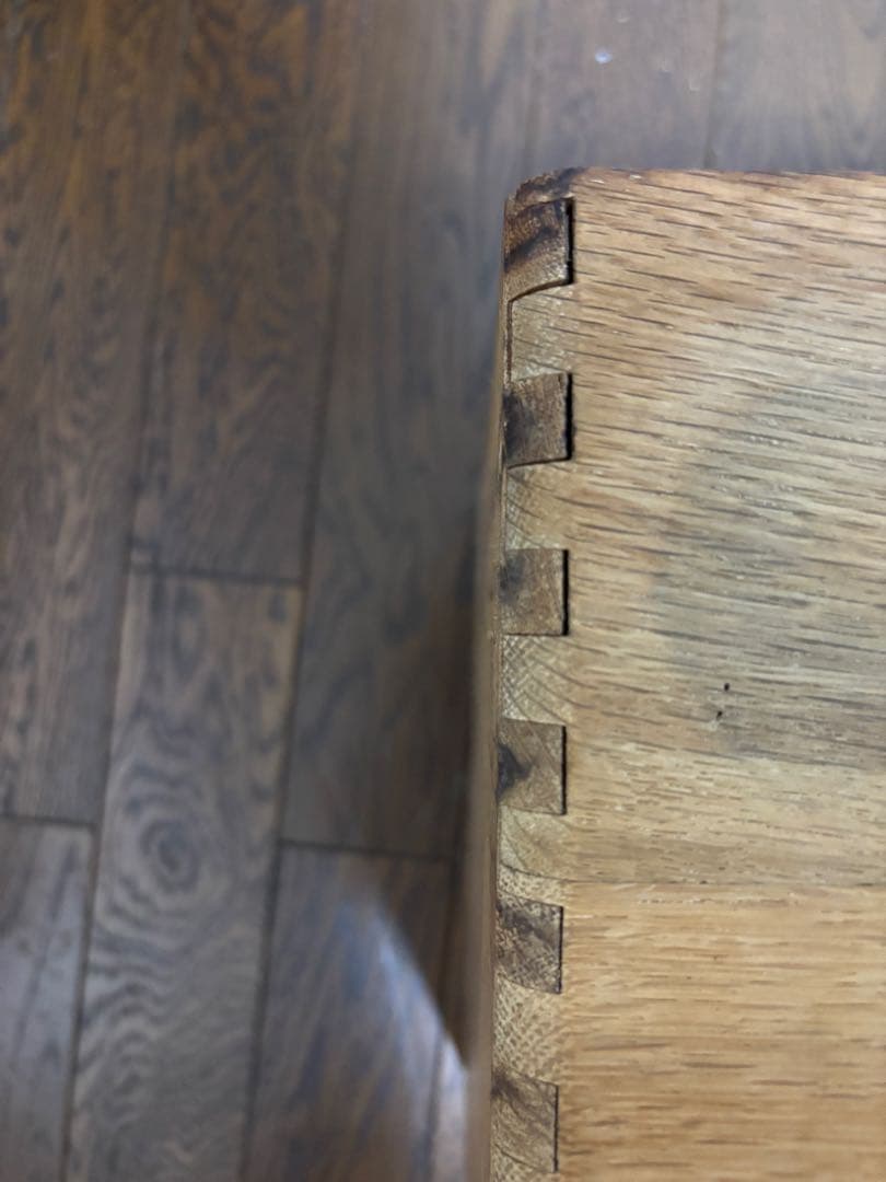 木製5段引き出し アンティーク　昭和レトロ　ヴィンテージ