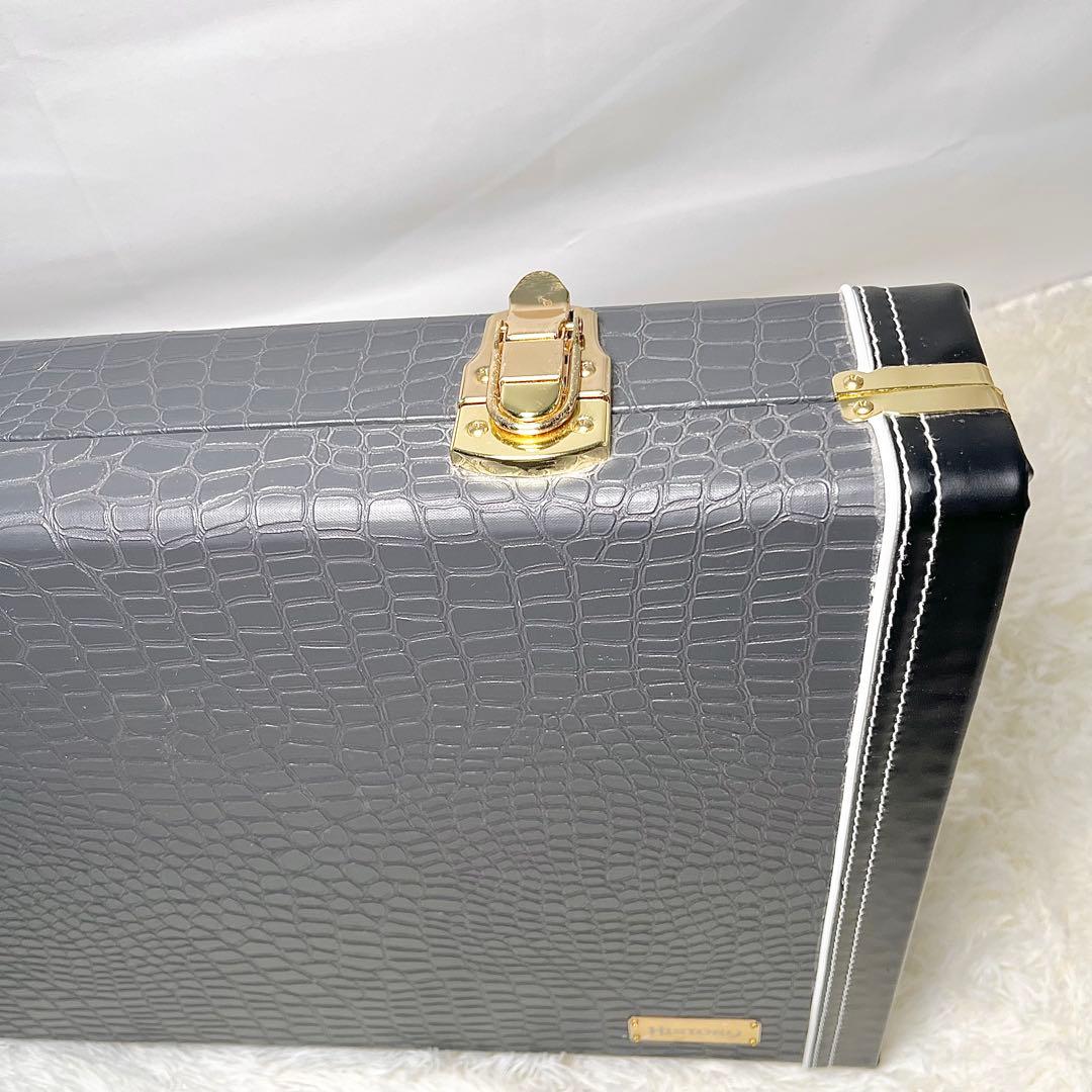 【美品】History 鰐革風 ベース用ハードケース