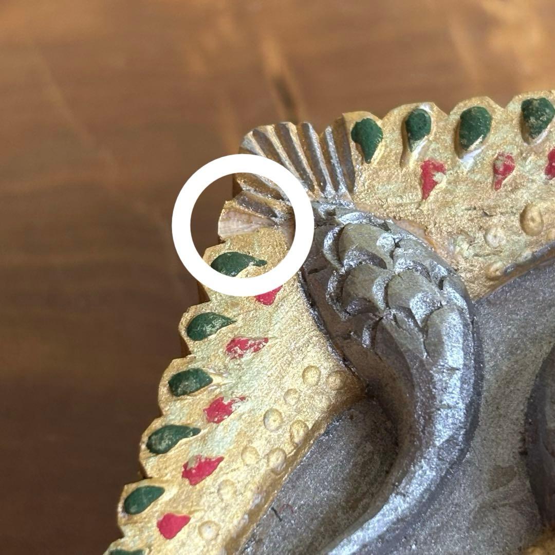 菱形香合 木製 作家物 錦の花 茶道具 共箱