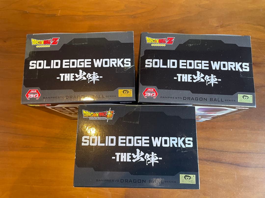SOLID EDGE WORKS ドラゴンボール　出陣　ギニュー特戦隊　１２体