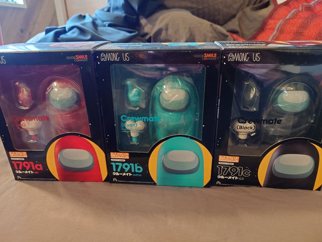 『ATMさん専用』Among Us クルーメイト フィギュア 3体セット