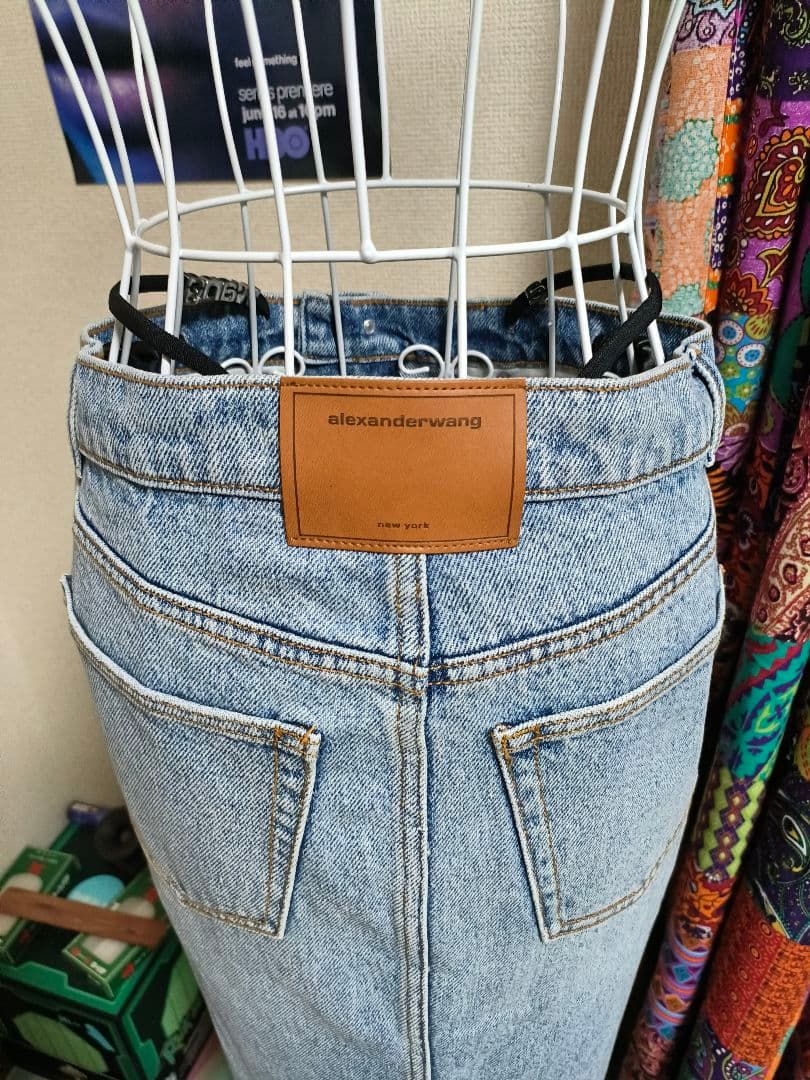 alexanderwang デニムタイトスカート