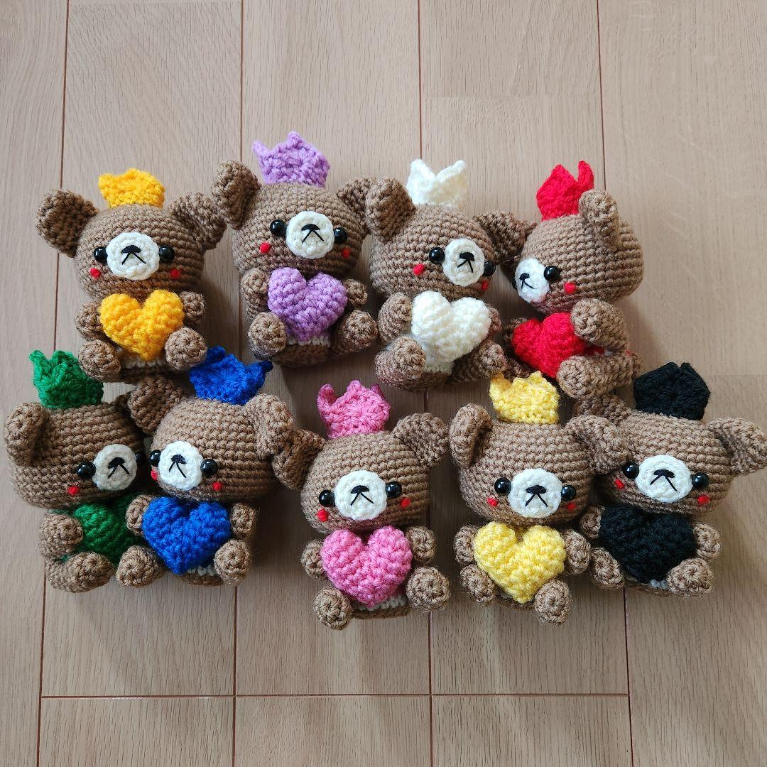 ハンドメイド　あみぐるみ