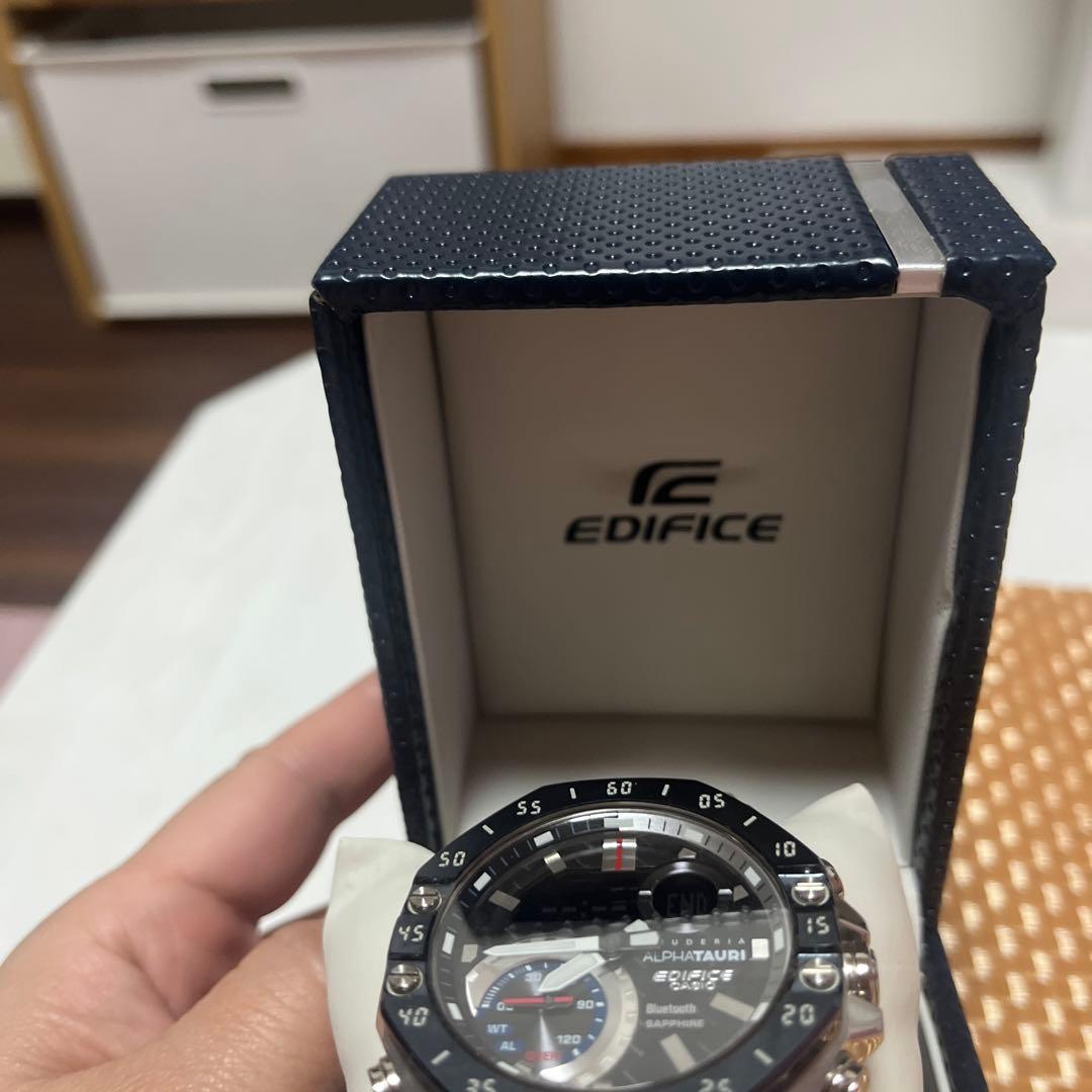 か*し様 CASIO EDIFICE Bluetooth ラバーベルト時計