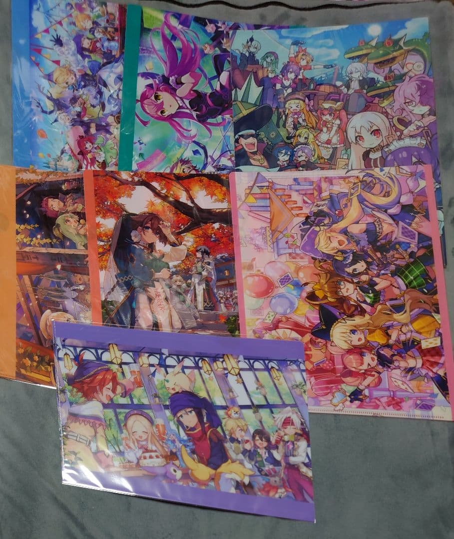 メルクストーリア オーケストラコンサート2022 クリアファイル7枚セット