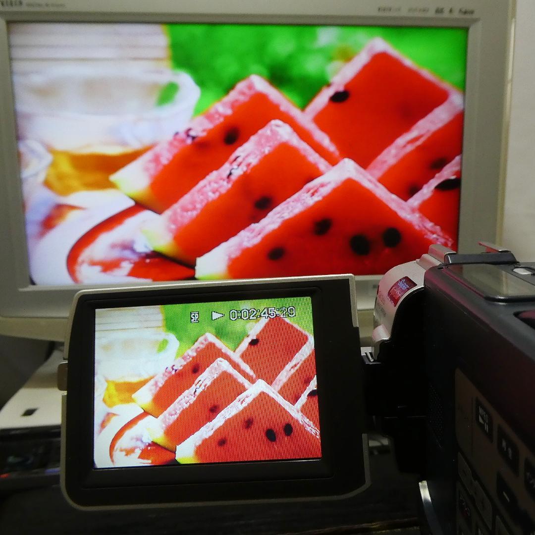 動作品 ソニーDCR-TRV17 MiniDV ビデオカメラ DVDダビングに