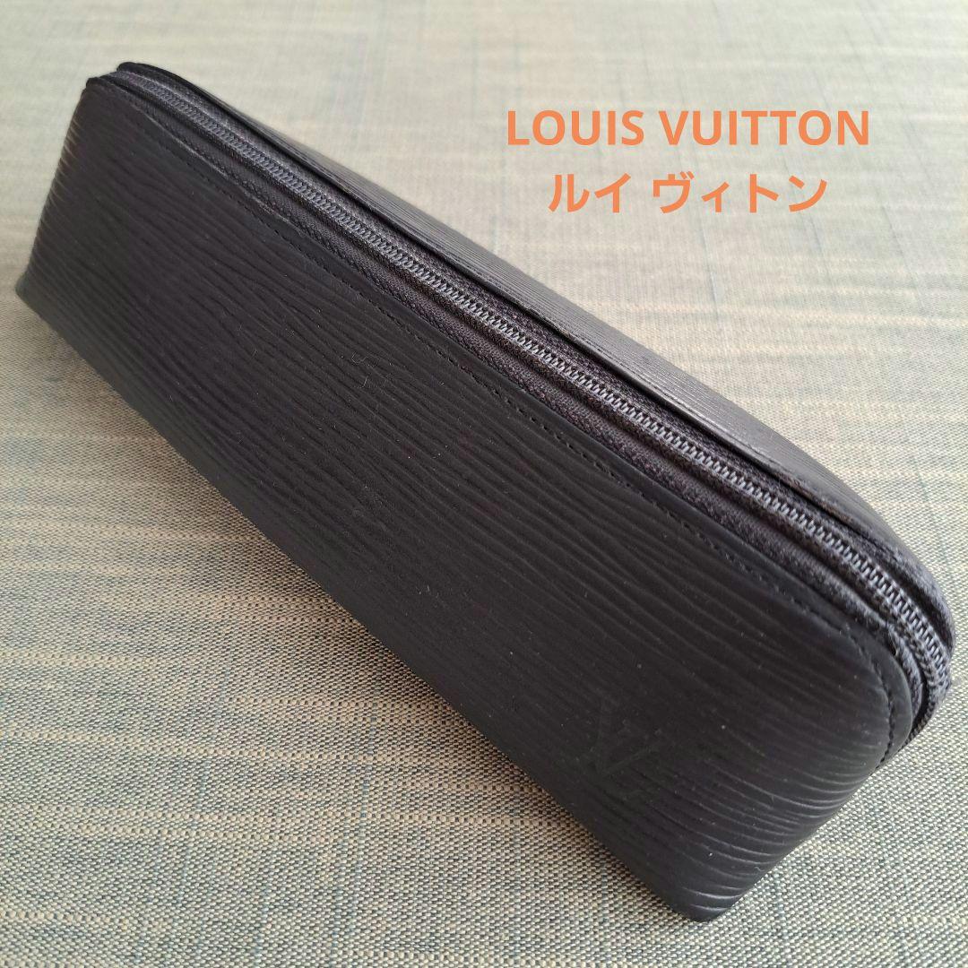 LOUIS VUITTON エピライン ペンケース 小物入れ ノワール 黒