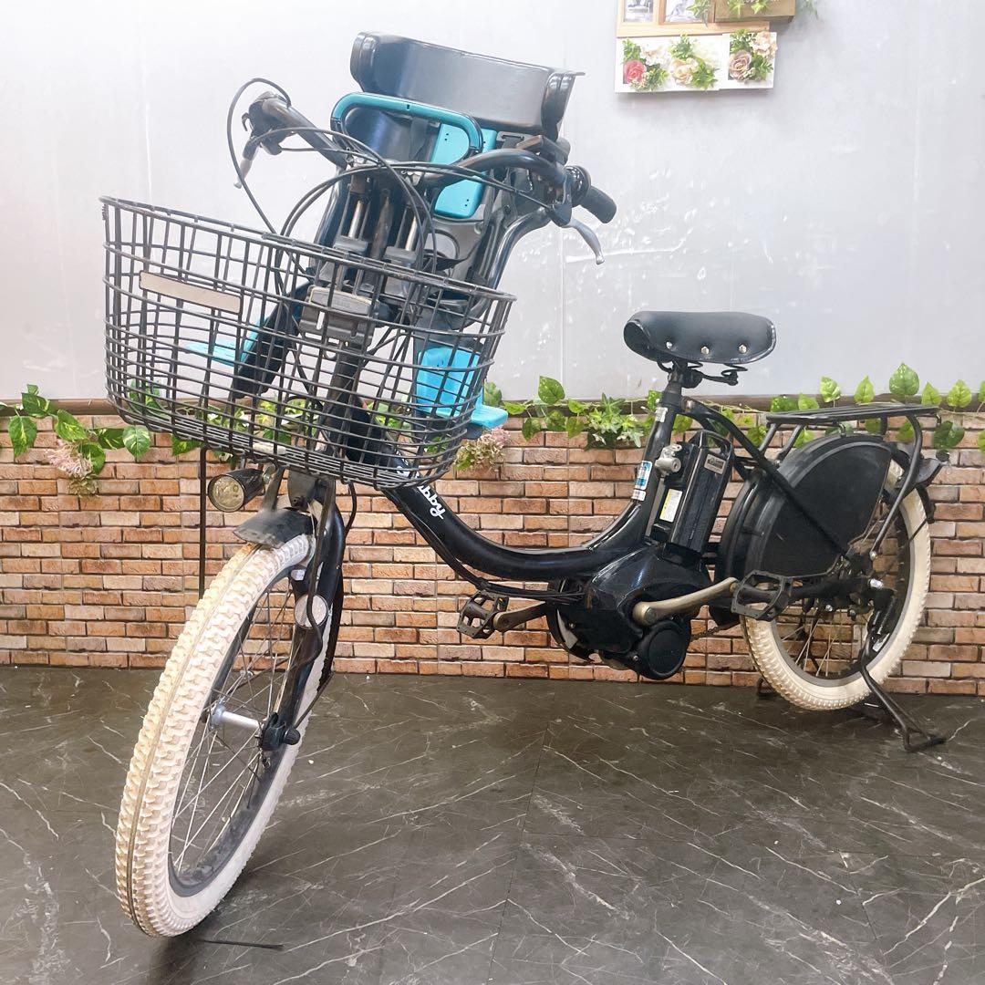 引き取り価格【78】電動 YAMAHA PASBabby ブラック 前子乗せ付き