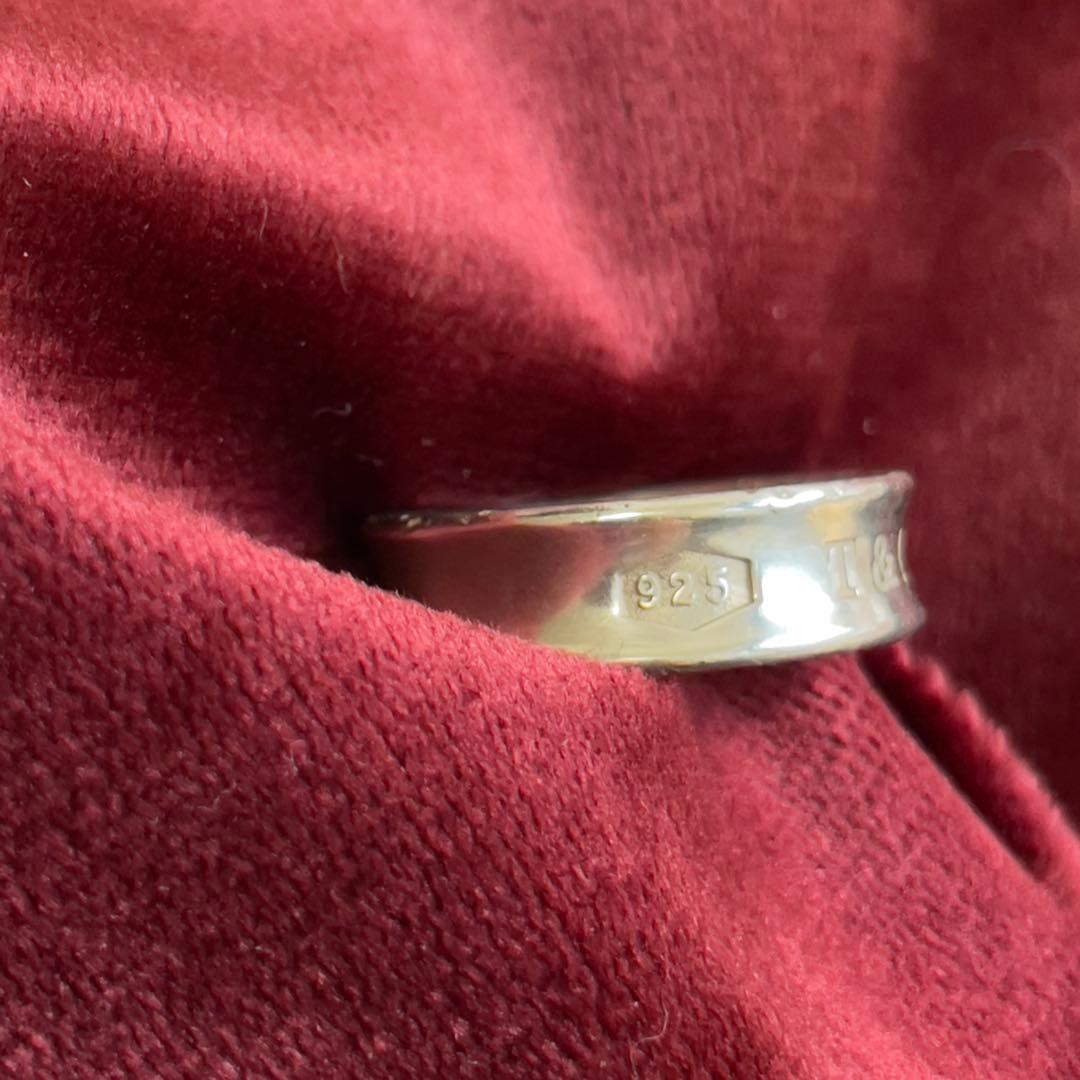 【20】ティファニー　ナローリング　16〜17号　ヴィンテージ