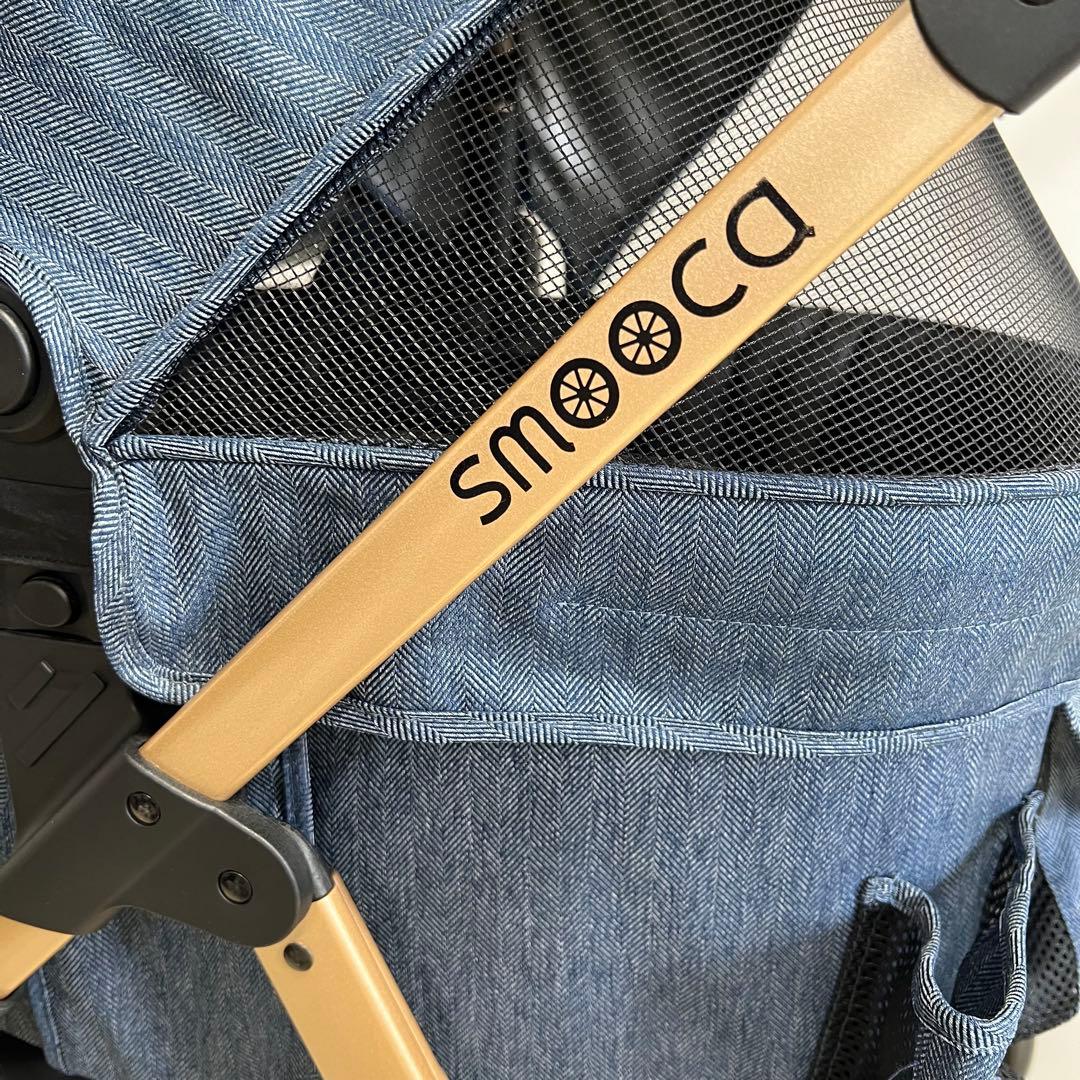 ペットパラダイス smooca プレミアム ペットカート デニム調