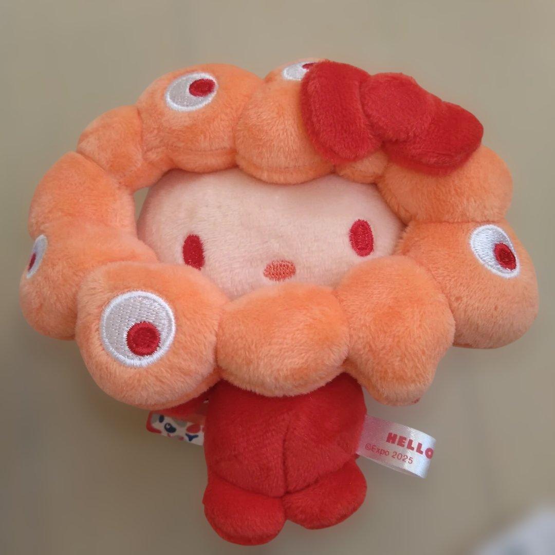 サンリオミャクミャクなりきりぬいぐるみカラビナ　推しカラー　7種セット　コンプ