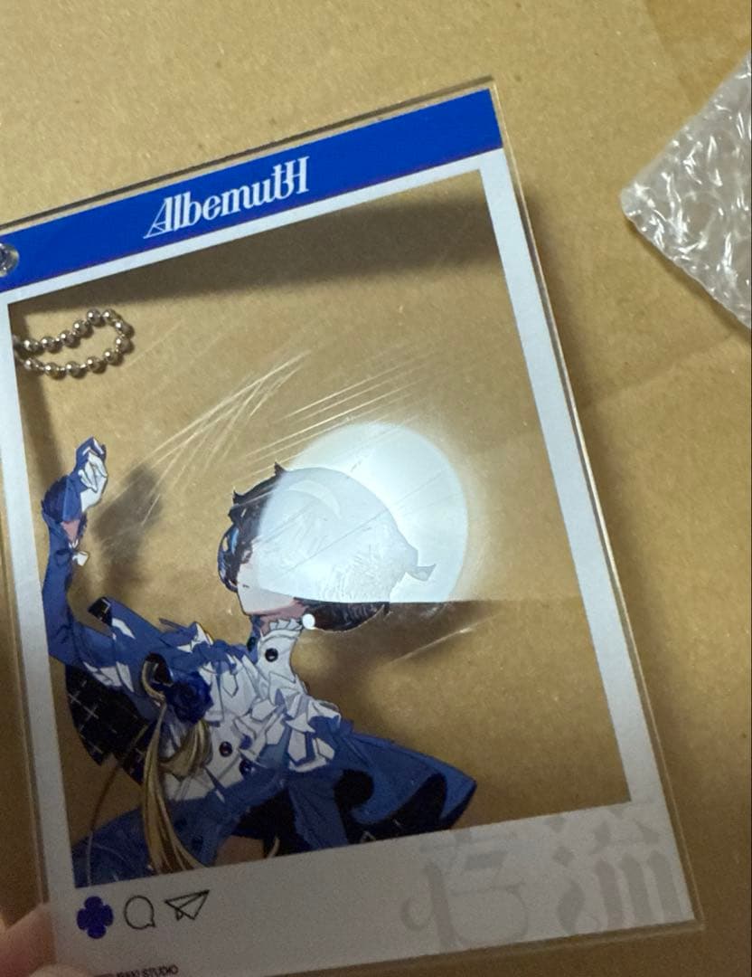 存流 SNS風アクリルキーホルダー Albemuth