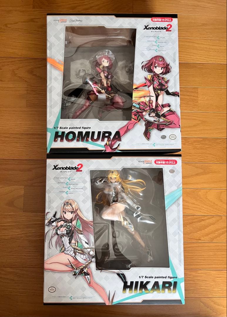 Xenoblade 2 HIKARI & HOMURA フィギュアセット 未開封