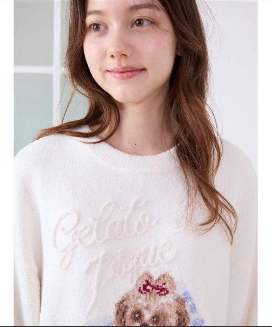 ジェラートピケ　シーズージャガードワンピース