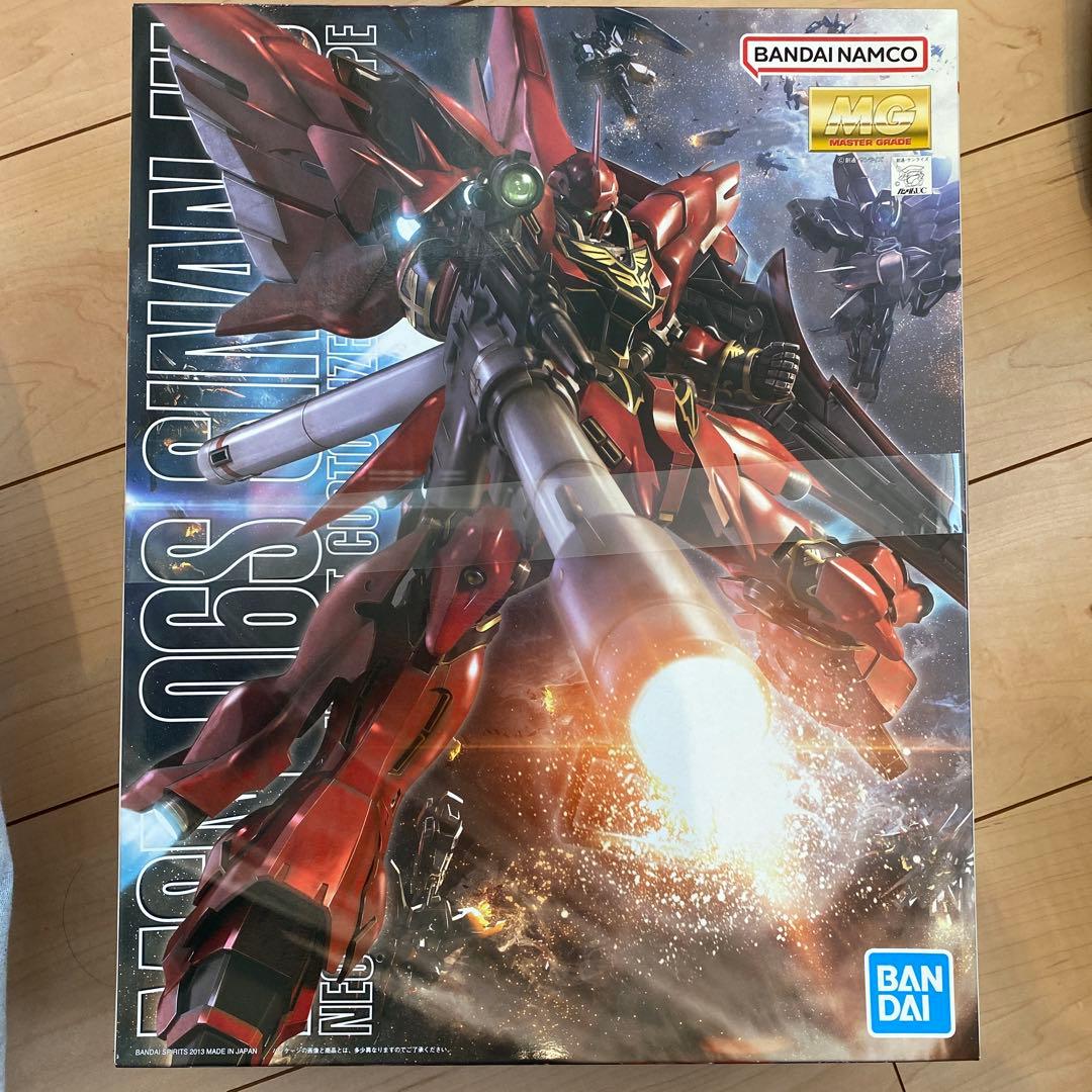 MG MGSDガンプラ 3点セット ウイングゼロEW・シナンジュ・Vガンダム