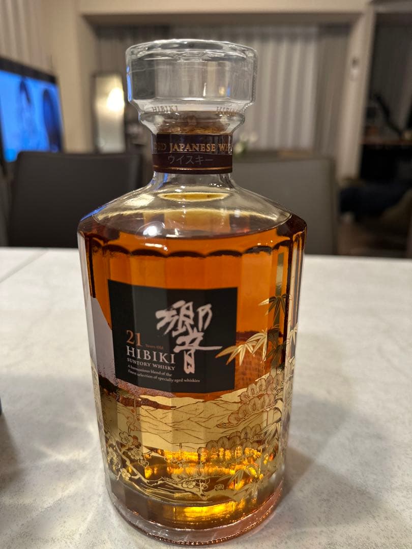 【新品☆未開栓☆限定品 】☆サントリー 響21年☆意匠ボトル〈花鳥風月〉