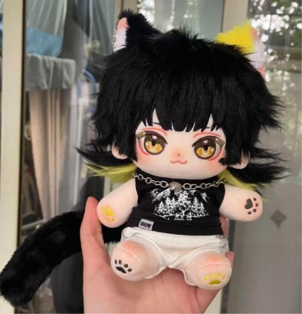 【骨ありヘアセット済♪】着せ替え　ぬいぐるみ 20cm ブルーロック　蜂楽　潔