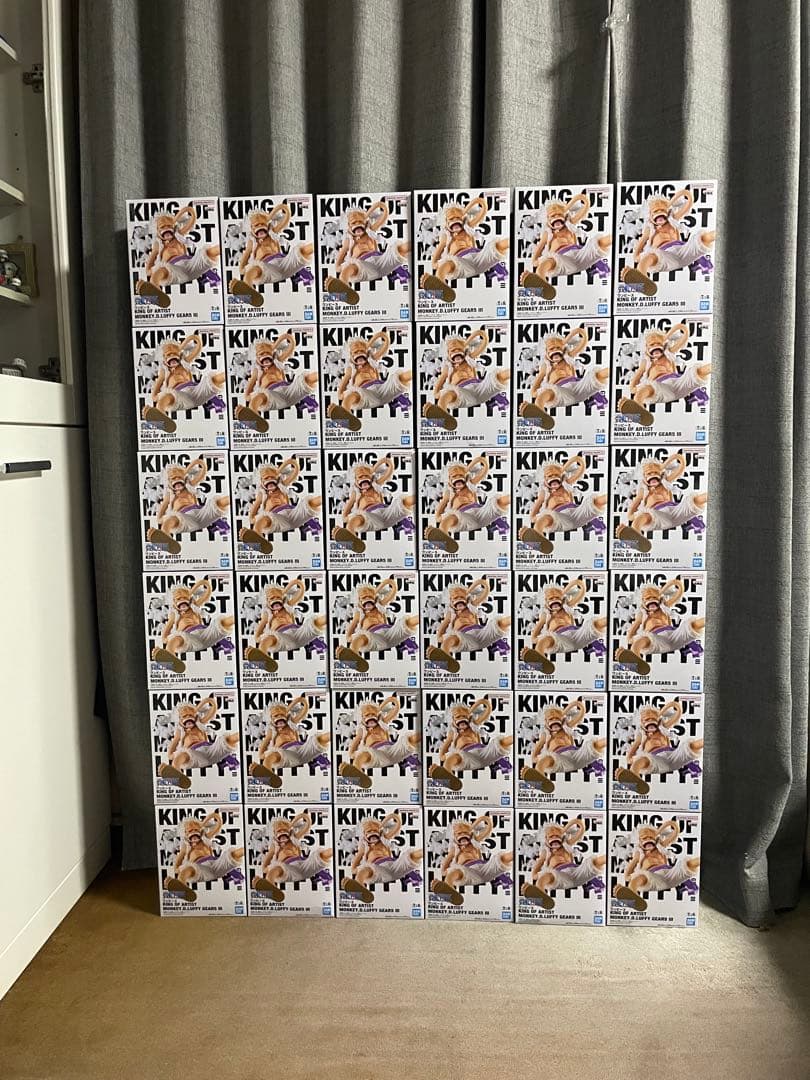 KING OF ARTIST ルフィ GEAR5 Ⅲ ニカ　フィギュア　36体