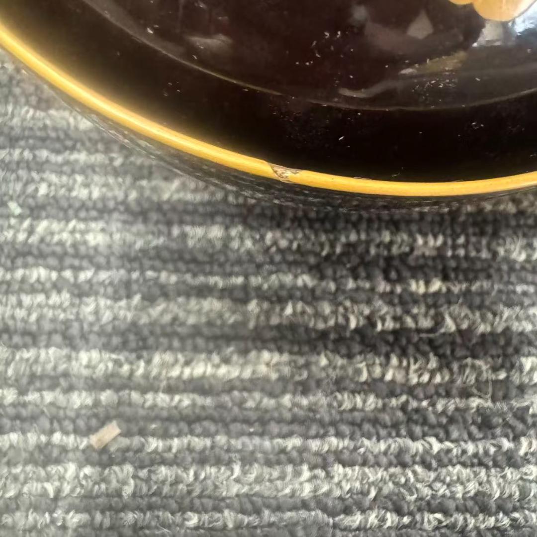 輪島塗　時代物時絵　御会席膳漆器セット　共箱