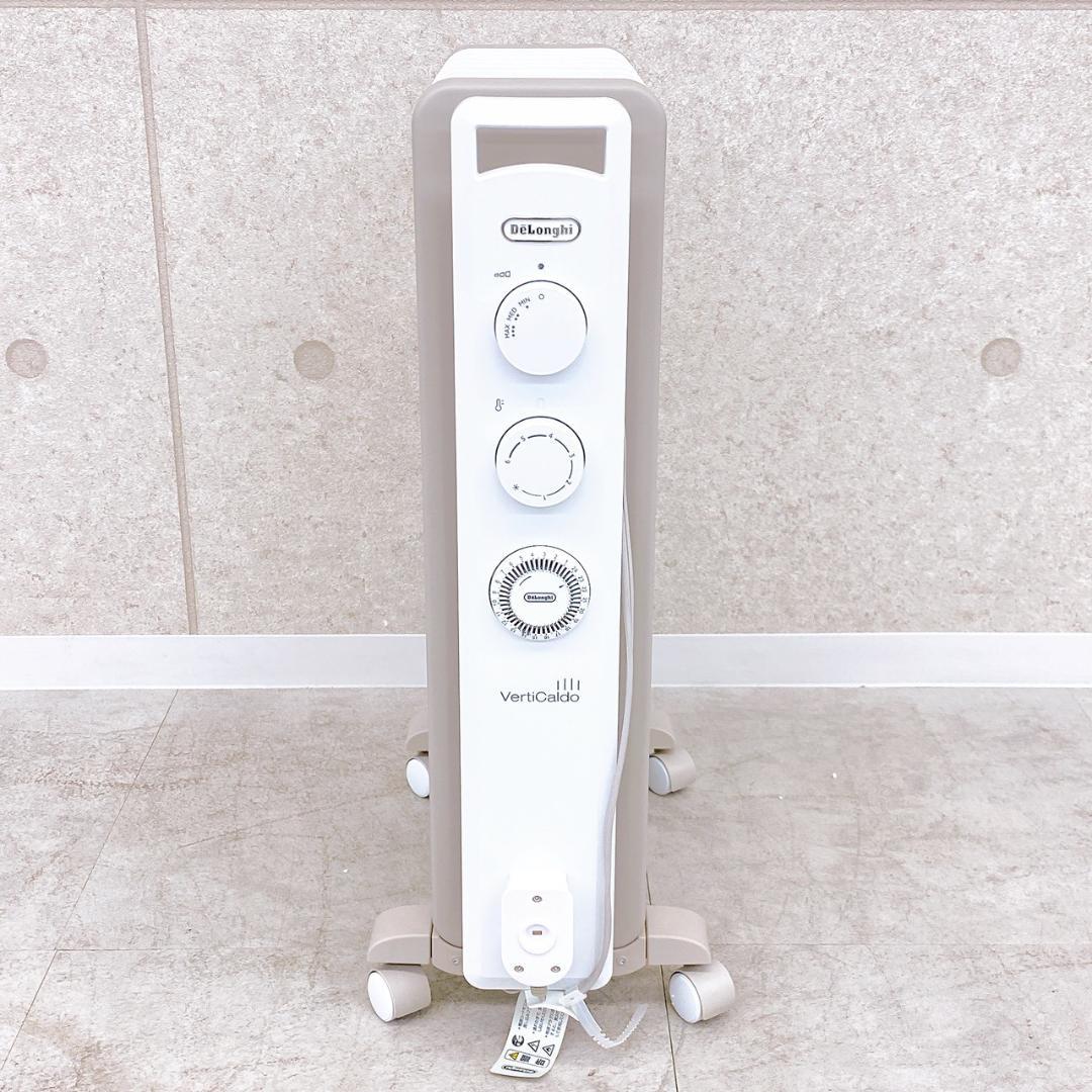デロンギ オイルヒーター ヴェルティカルド RHJ21F0812-WH