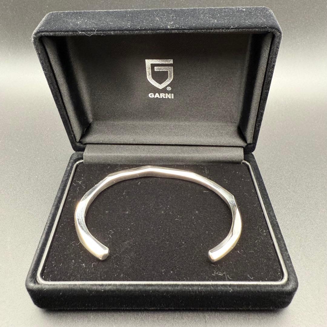 ●【美品】GARNI ガルニ Crockery Bangle S