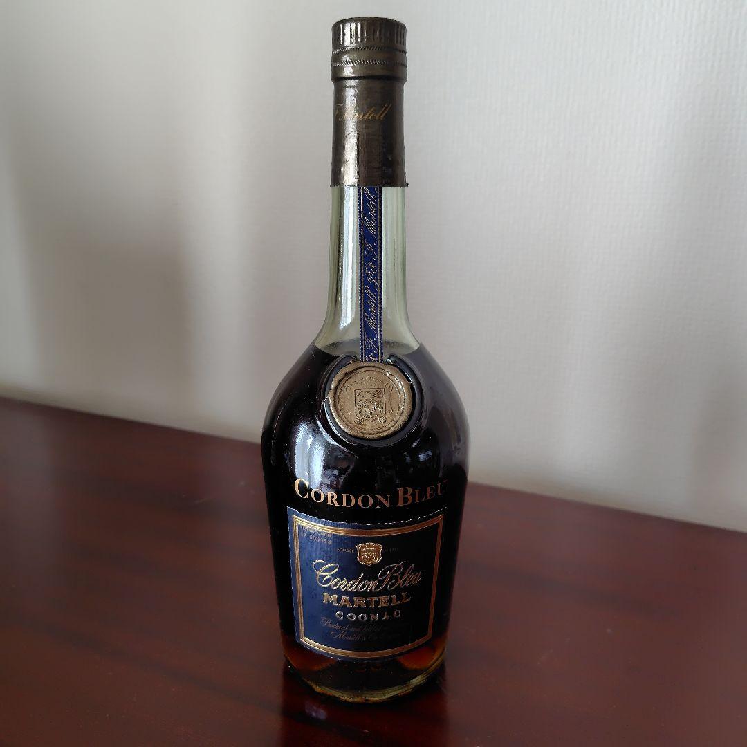 未開栓　Martell Cordon Bleu コニャック 箱入り　青ラベル