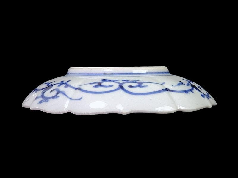 大聖寺伊万里　金襴手 菊皿　4寸半皿　5客　E046AS-CYb