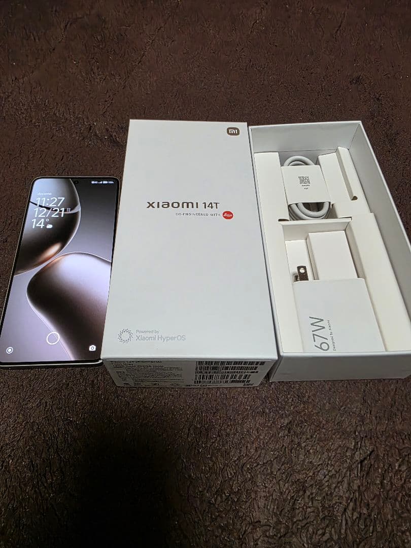 【美品】xiaomi 14T 国内版 チタングレー