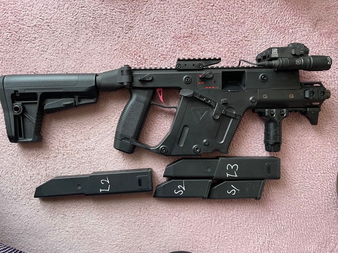 東京マルイクライタック　クリスベクターカスタム