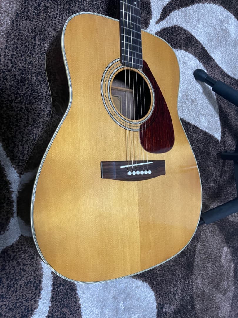 美品　FG-280 グリーンラベル　ステンレスフレット　ナット　サドル新品交換