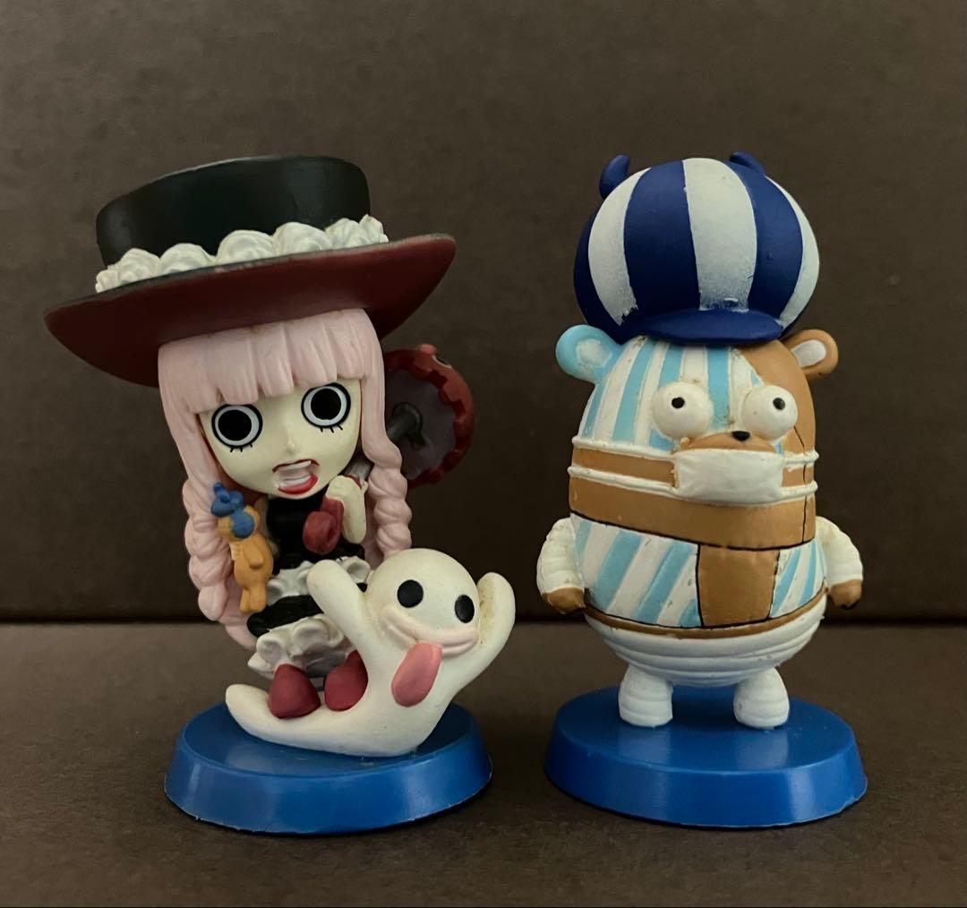 ワンピース アニキャラヒーローズ ペローナ クマシー ルフィ リューマ等（7種）