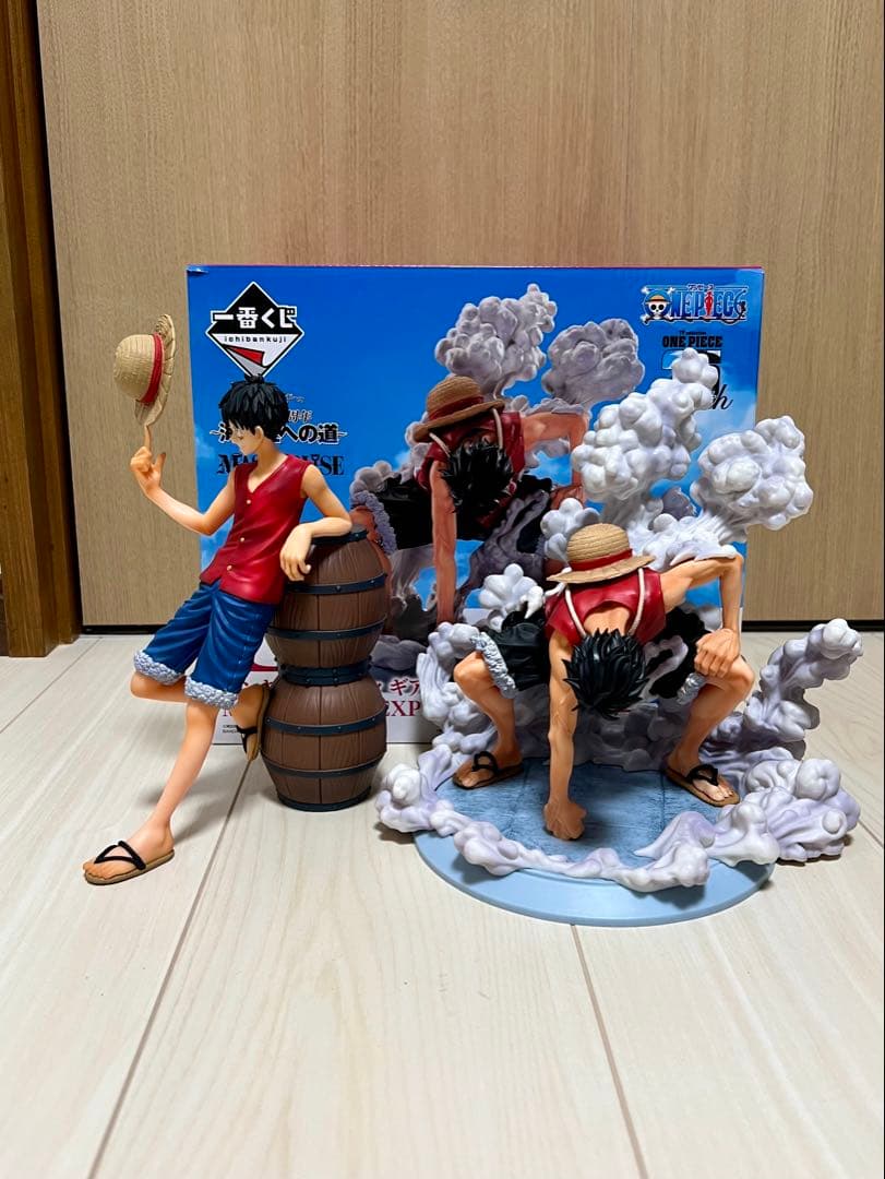 ワンピース フィギュア 一番くじ ルフィ MASTERLISE