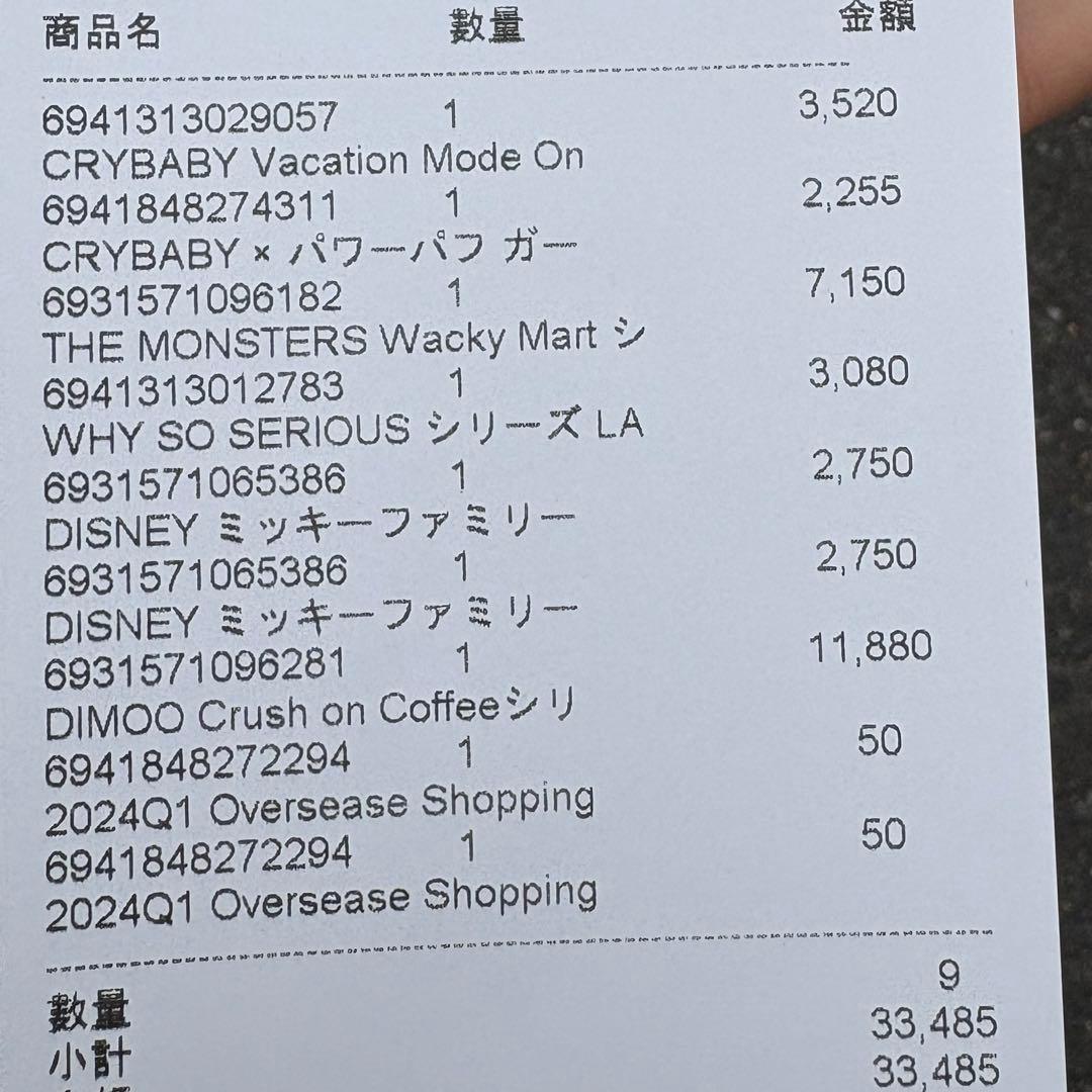 THE MONSTERS Wackymart ラブブ コンテナ ケース