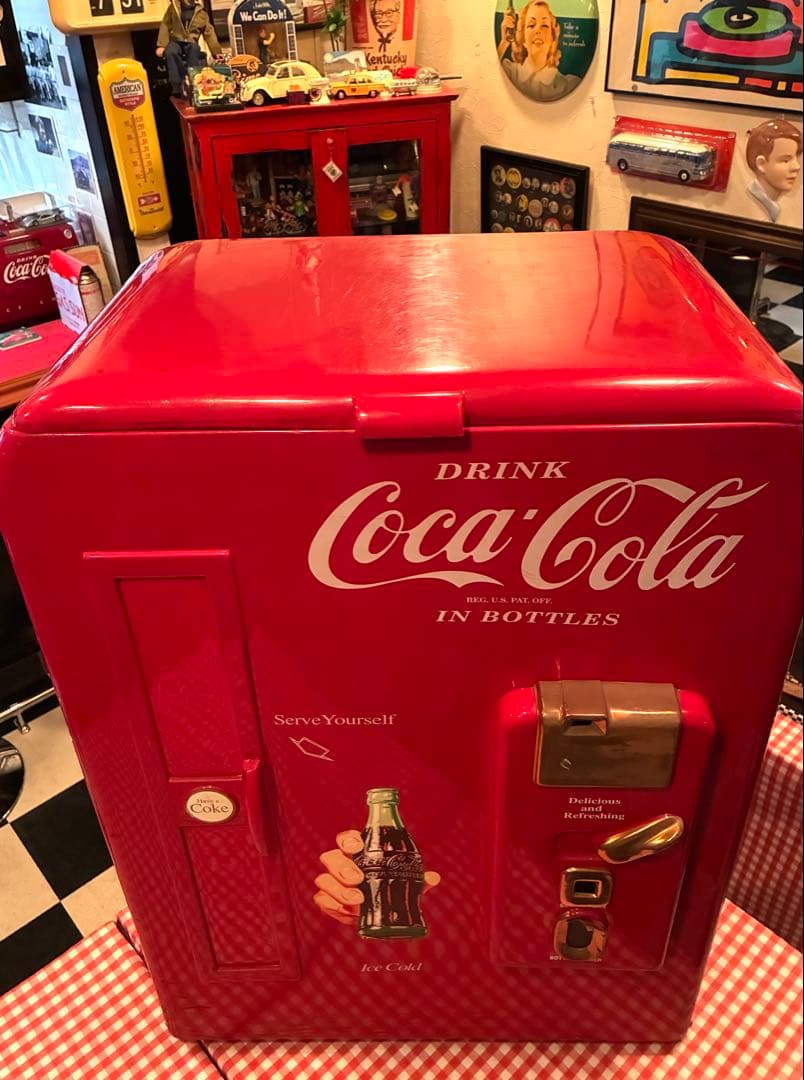 【KAZU】コカコーラ　クーラーボックス　ビンテージ　アメリカン雑貨