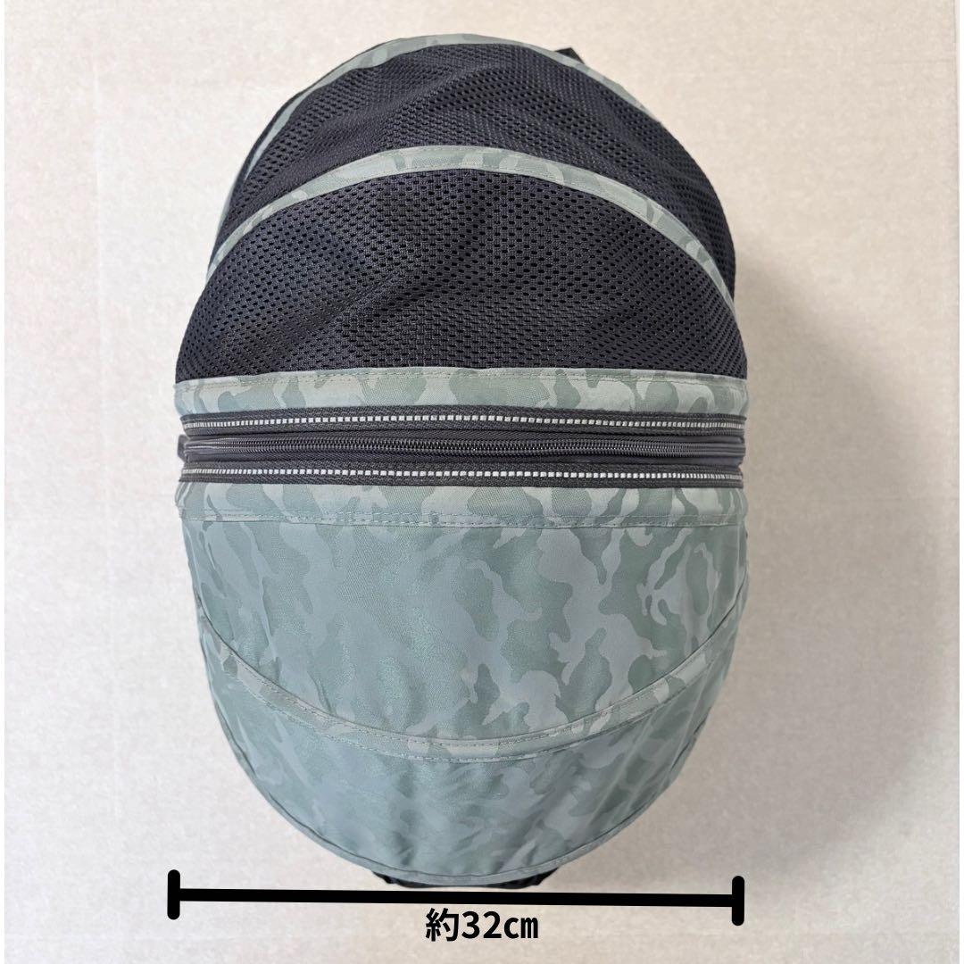 エアバギー for dogs コットのみ グラデーションカモ 外観きれい／訳あり