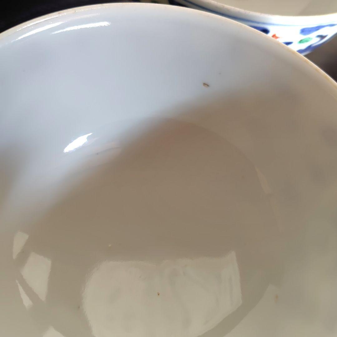 九谷焼　錦絵 金彩 蓋付き茶碗 飯茶碗 茶碗 5客 鳳凰 アンティーク 冬 春