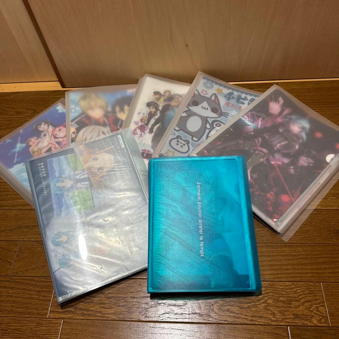 日*5様 SAO ハルヒ　けいおん　とある　等　クリアファイル　クリアシート　セ