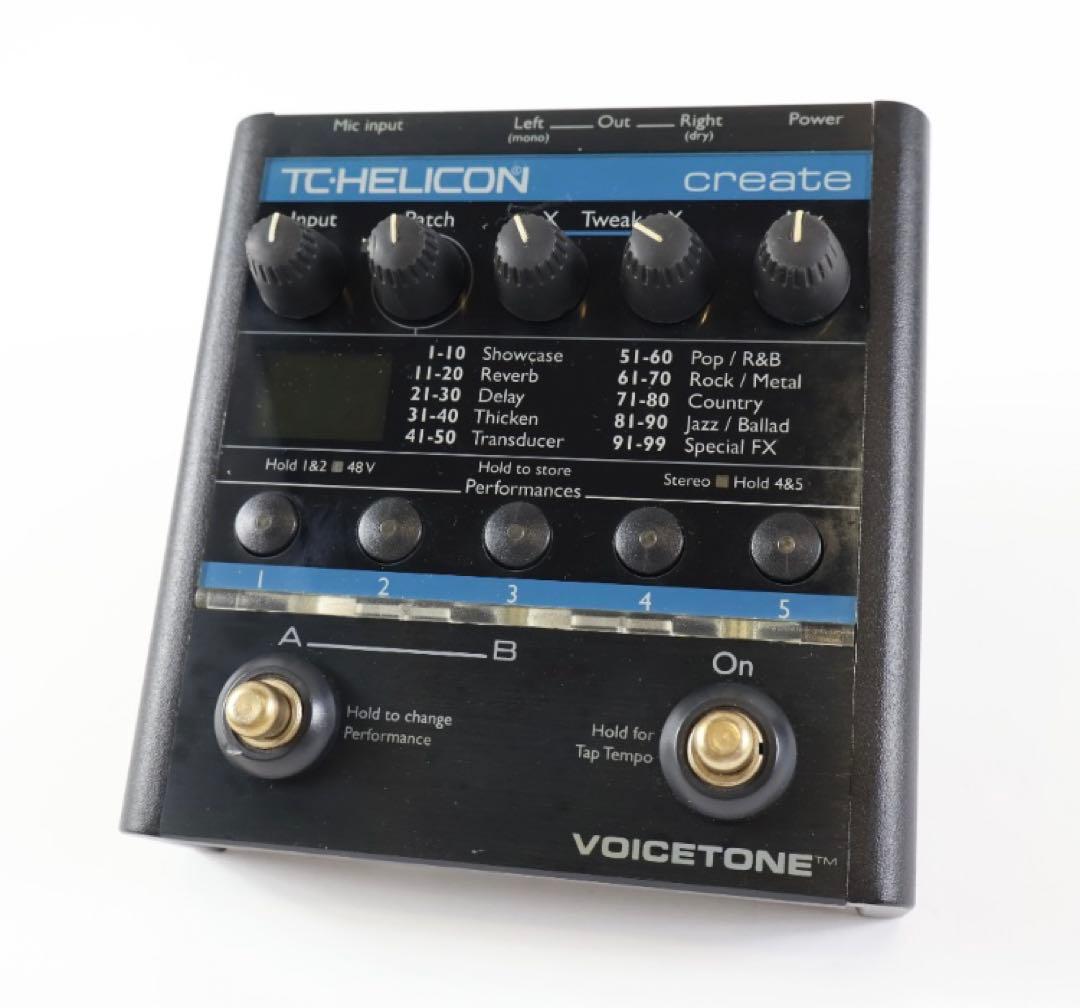 配信機器・PA機器・レコーディング機器 TC-Helicon VoiceTone Create