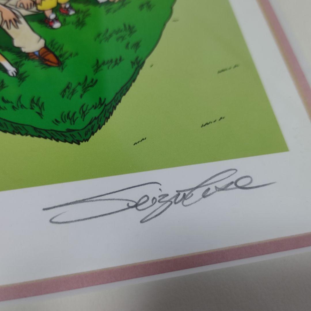 わたせせいぞう　TOMORROWの色　ジグレー　直筆サイン　エディション