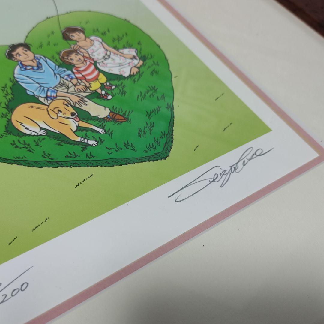 わたせせいぞう　TOMORROWの色　ジグレー　直筆サイン　エディション